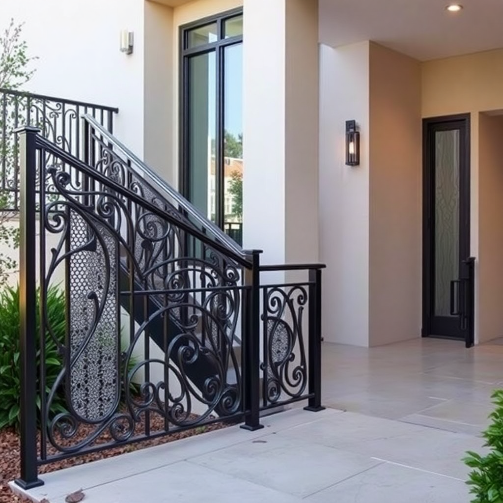 Custom Art Deco Entrance