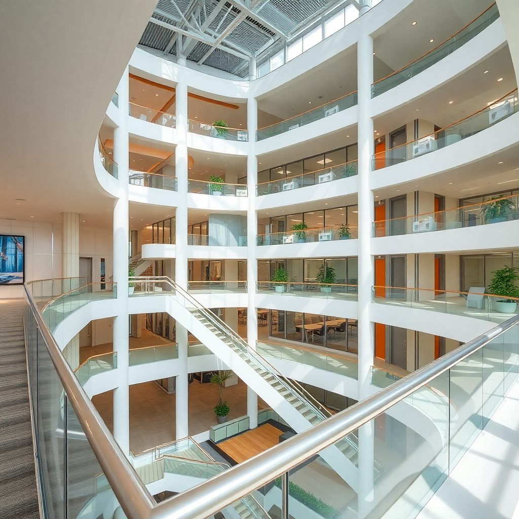 Corporate Headquarters Atrium